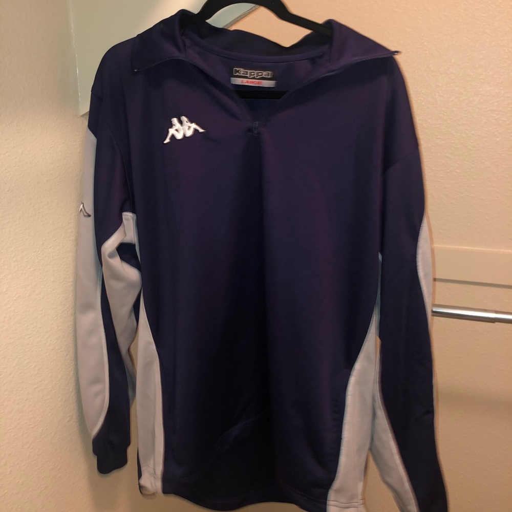 Kappa quarter zip navy jacket